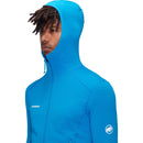 Mammut Men's Taiss Light ML Hooded Jacket - Glacier Blue  