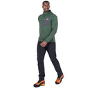 Men's Lumiko Hooded Jacket front view, Fern/Ombre