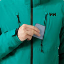 Helly Hansen Men's Alpha 4.0 Ski Jacket  chest pocket detail