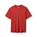 Men's Force Tee, front view, tuscanred