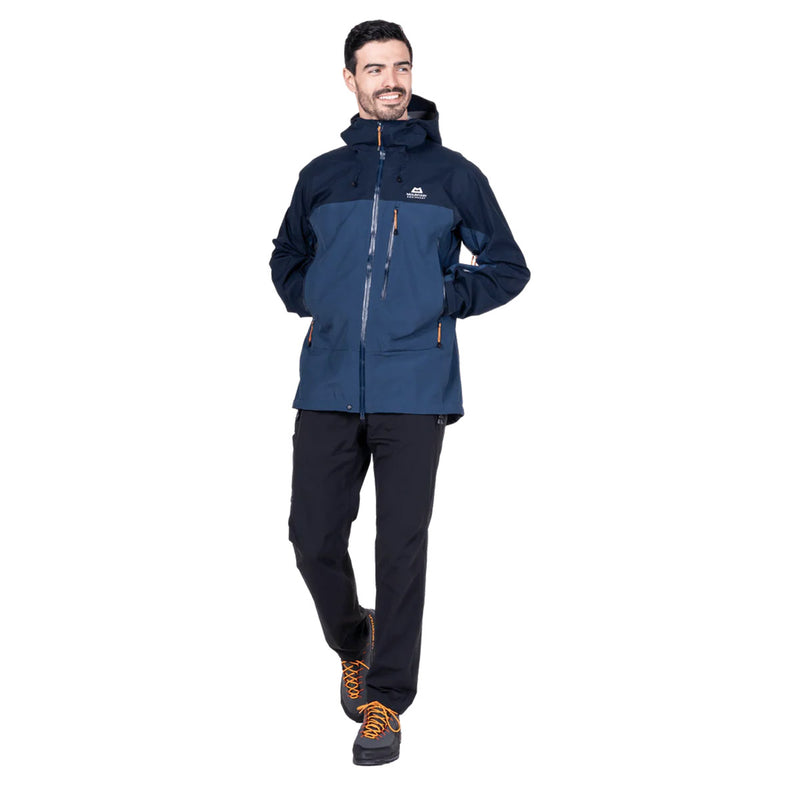 Men's Makalu GORE-TEX Waterproof Jacket front view, Dusk/Cosmos