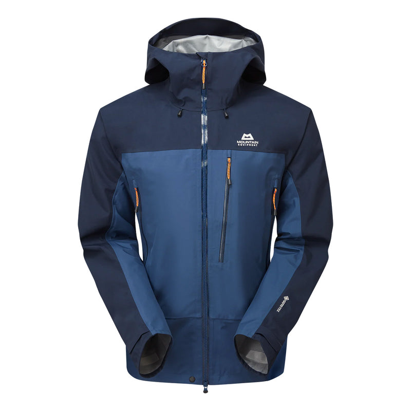 Men's Makalu GORE-TEX Jacket full length front, Dusk/Cosmos