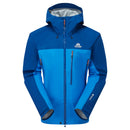 Men's Makalu GORE-TEX Jacket full length front, Admiral/Atlantic
