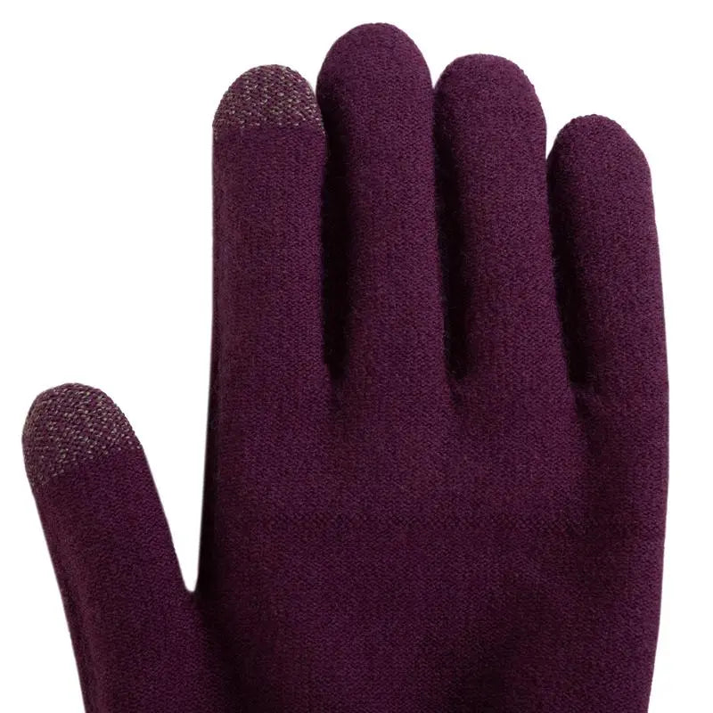 Merino Touch Glove - Blackcurrant