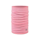 Buff Merino Lightweight Neckwear Solid Rose Pink  