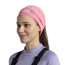 Buff Merino Lightweight Neckwear Solid Rose Pink  
