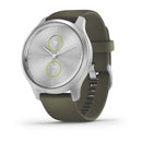 Garmin vívomove Style - Silver/Moss Green- Great Outdoors Ireland