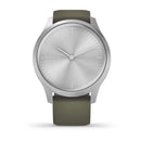Garmin vívomove Style - Silver/Moss Green- Great Outdoors Ireland