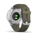 Garmin vívomove Style - Silver/Moss Green- Great Outdoors Ireland