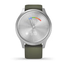 Garmin vívomove Style - Silver/Moss Green- Great Outdoors Ireland