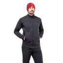 Men's Apiro Jacket full length front, Black