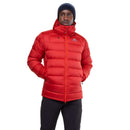 Mountain Equipment Men's Lightline Down Jacket three-quarter view 