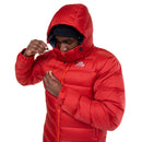 Mountain Equipment Men's Lightline Down Jacket  hood adjustment detail