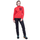 Chamois Trek Pant full length model view, Black