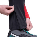 Women's Chamois Trek Pant expandable leg closure with zip