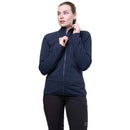 Mountain Equipment Women's Jorasses Lite Fleece Jacket three-quarter front view 