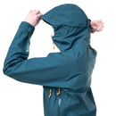Mountain Equipment Women's Saltoro GORE-TEX Jacket  side profile with hood up