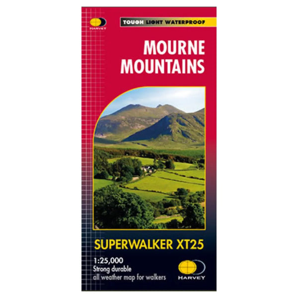 Mourne Mountains 1:25,000 Superwalker Map
