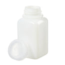 HDPE Wide Mouth Square Bottle