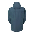 Rab Men's Namche GORE-TEX Jacket back view, Orion Blue