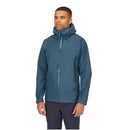 Rab Men's Namche GORE-TEX Jacket side profile, Orion Blue