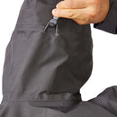 Rab Men's Namche GORE-TEX Jacket hood adjustment detail, Graphene