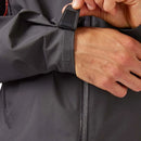 Rab Men's Namche GORE-TEX Jacket cuff adjustment detail, Graphene