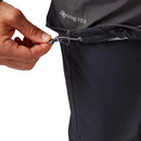 Rab Men's Namche GORE-TEX Jacket hem detail, Graphene