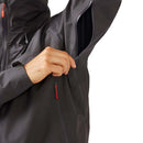Rab Men's Namche GORE-TEX Jacket underarm vent detail, Graphene