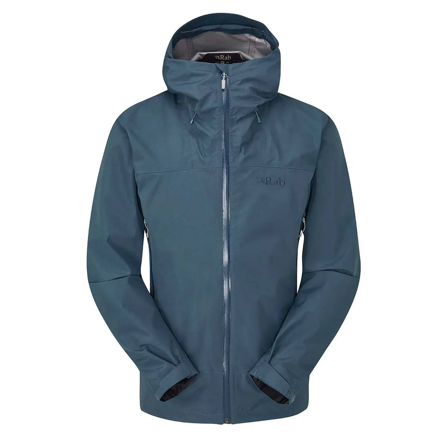 Rab Men's Namche GORE-TEX Jacket front view, Orion Blue