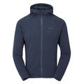 Rab Men's Nexus Hoody front flat lay, Deep Ink