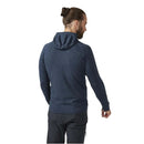 Rab Men's Nexus Hoody three-quarter back view, Deep Ink