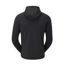Rab Men's Nexus Hoody back flat lay, Black