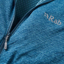 Rab Men's Nexus Hoody fabric texture closeup, Tempest Blue
