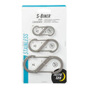 Nite Ize S-Biner, Dual Carabiner-Stainless, 3 Pack