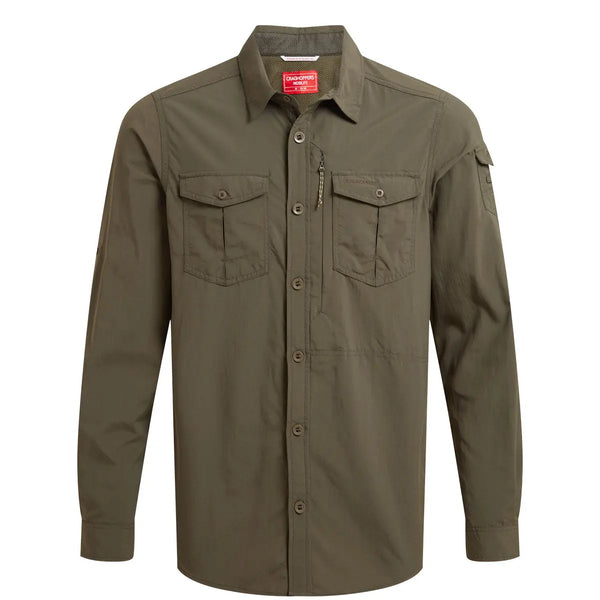 NosiLife Adventure Long Sleeved Shirt III - Woodland Green