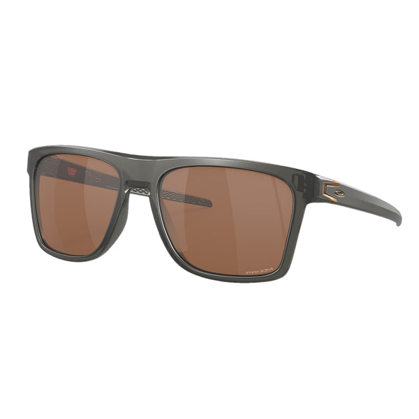 Oakley Leffingwell Matt Grey Smoke Prizm Tungsten Sunglasses
