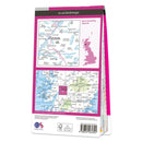 Ordnance Survey U.K. OSGB Landranger 1:50K Map 41 - Ben Nevis- Great Outdoors Ireland