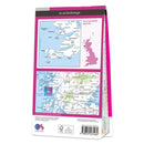 Ordnance Survey U.K. OSGB Landranger 1:50K Maps 47,48,49- Great Outdoors Ireland