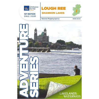 Ordnance Survey Ireland OSI Adventure Series 1:25K Map - Lough Ree- Great Outdoors Ireland