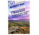 Ordnance Survey of N. Ireland OSNI Mournes Activity Map 1:25K- Great Outdoors Ireland