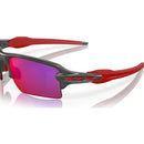 Oakley Flak Jacket 2.0 XL Matt Grey Smoke Prizm Red  