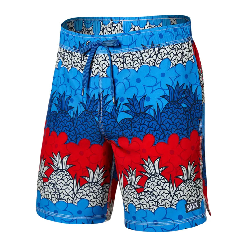 Oh Buoy 7" 2in1 Volley Short - Pineapple Strata