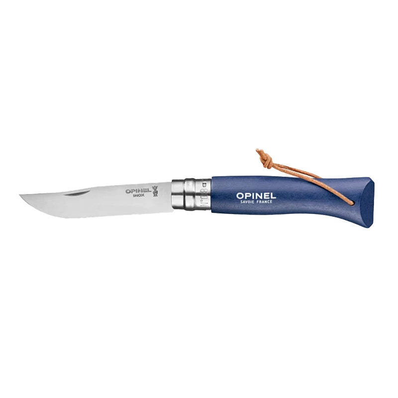 Opinel N°08 Bushwhacker Folding Pocket Knife - Dark Blue