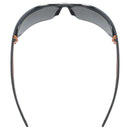 Uvex SP 204 Sunglasses - Black/Orange- Great Outdoors Ireland
