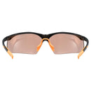 Uvex SP 223 Sunglasses - Black/Orange- Great Outdoors Ireland