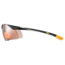 Uvex SP 223 Sunglasses - Black/Orange- Great Outdoors Ireland