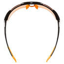 Uvex SP 223 Sunglasses - Black/Orange- Great Outdoors Ireland