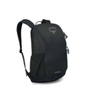Black Osprey backpack on a white background