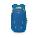 Osprey Kids' Daylite Jr. Backpack front view, Alpine Blue/Blue Flame